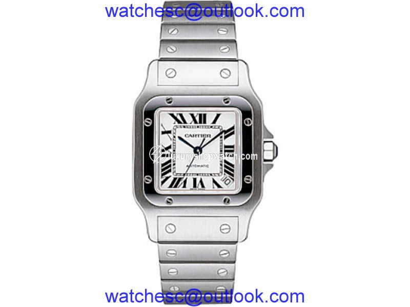Cartier Santos Galbee W20098D6 Stainless Steel 45.54mm Automatic Mens Watch Cartier