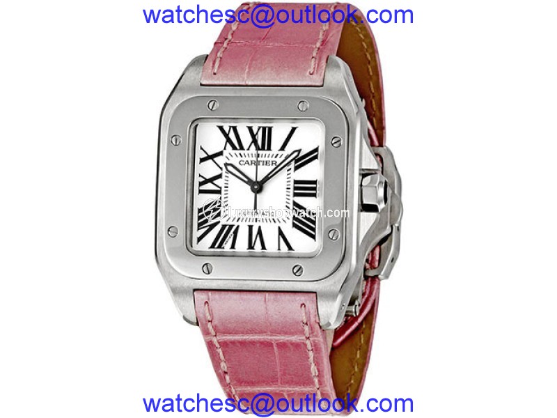Cartier Santos 100 W20126X8 Stainless Steel 33mm Automatic Unisex Watch Cartier