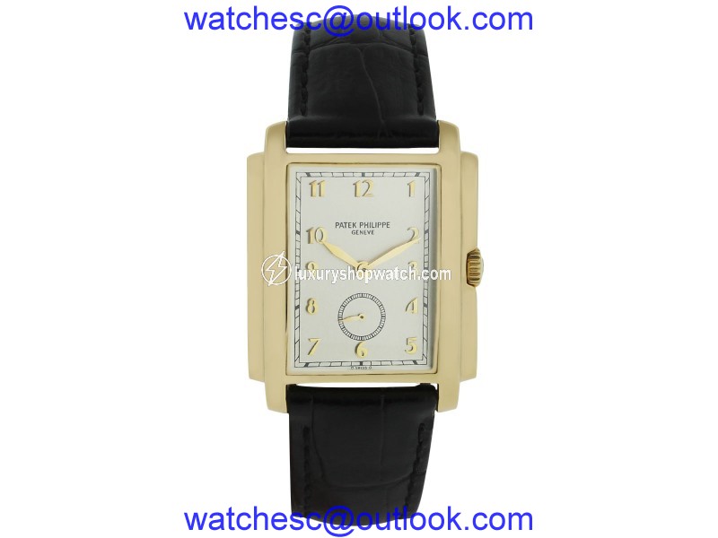 Patek Philippe Gondolo 5124J 18K Yellow Gold 30mm Mens Watch