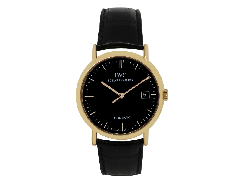IWC Portifino IW353318 18K Rose Gold Automatic 38mm Mens Watch IWC