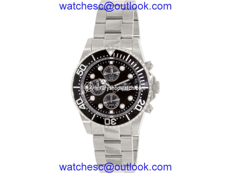 Invicta Pro Diver 1768 Silver Stainless Steel Quartz Mens Watch Invicta