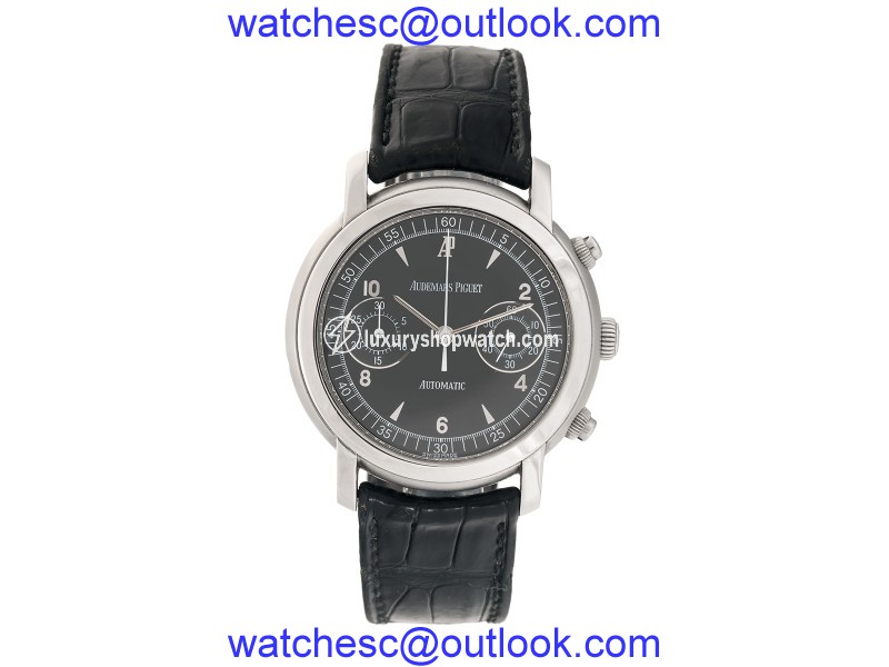 Audemars Piguet Jules 25859ST.OO.D001CR.02 Chrono Black Dial 39mm Mens Watch Audemars Piguet