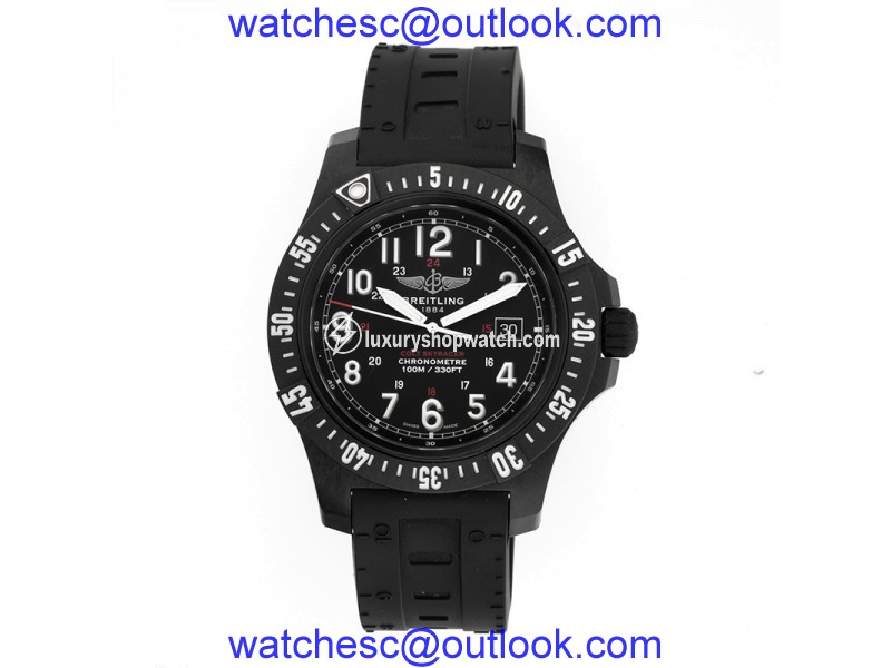 Breitling Colt Skyracer X74320 Ultralight Polymer & Rubber Quartz 45mm Mens Watch Breitling