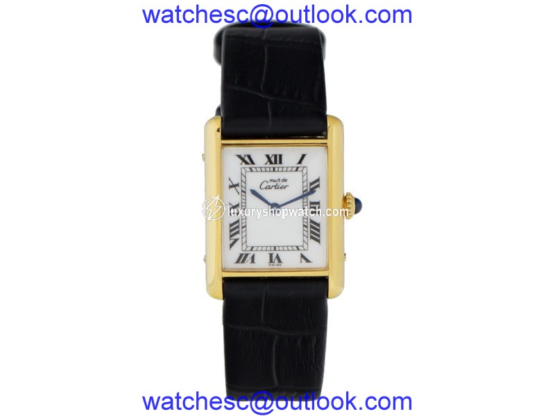 Cartier Tank Argent Gold Plated Watch Cartier