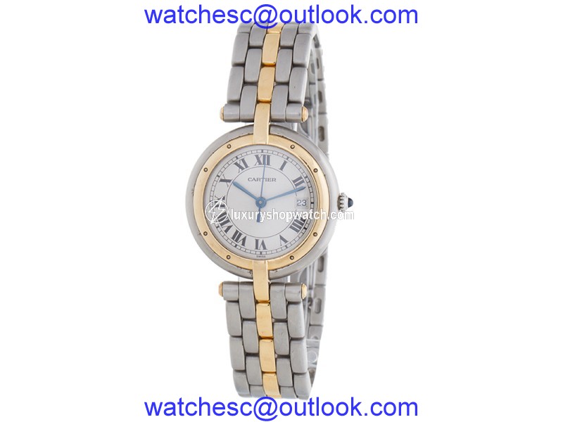 Cartier Panthere 18K Yellow Gold / Stainless Steel Quartz 30mm Unisex Watch Cartier