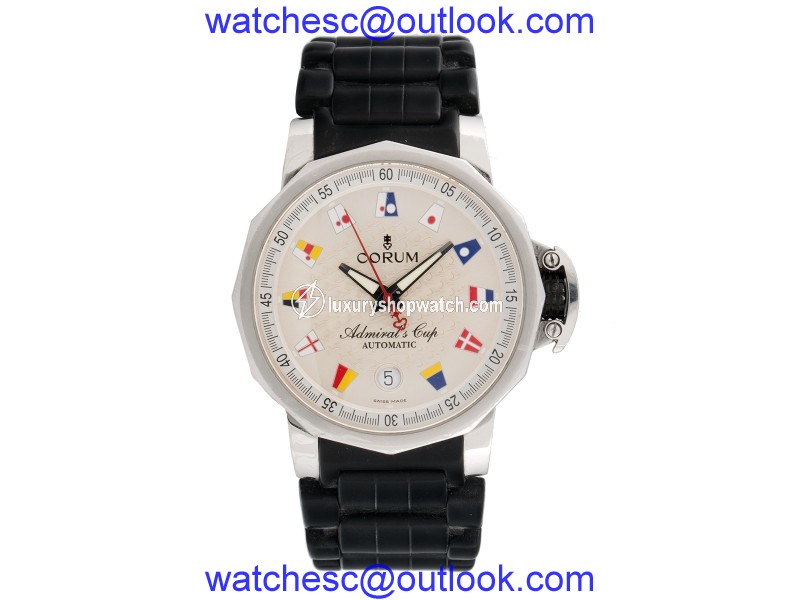 Corum Admiral's Cup Stainless Steel Mens Watch Corum