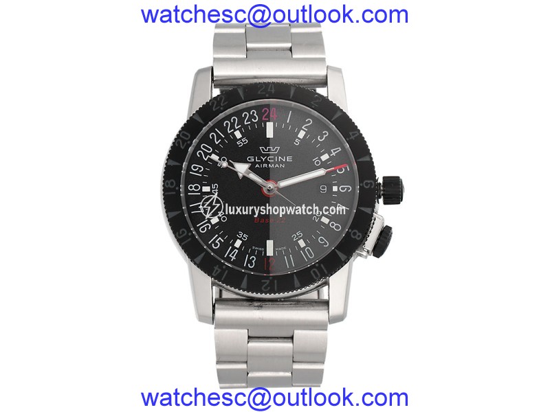 Glycine Airman 3887.002 Stainless Steel Automatic 40mm Mens Watch Glycine