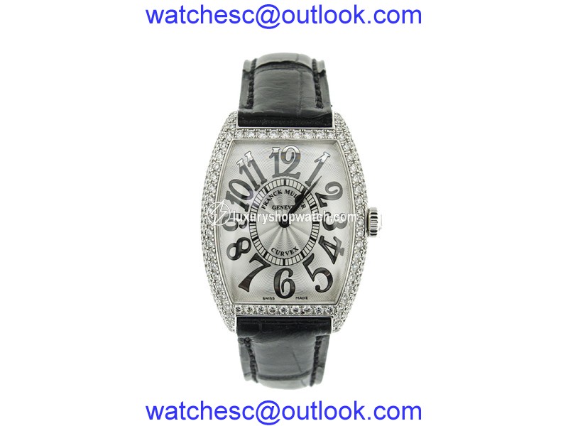 Franck Muller 7502 18K White Gold Quartz Watch Franck Muller