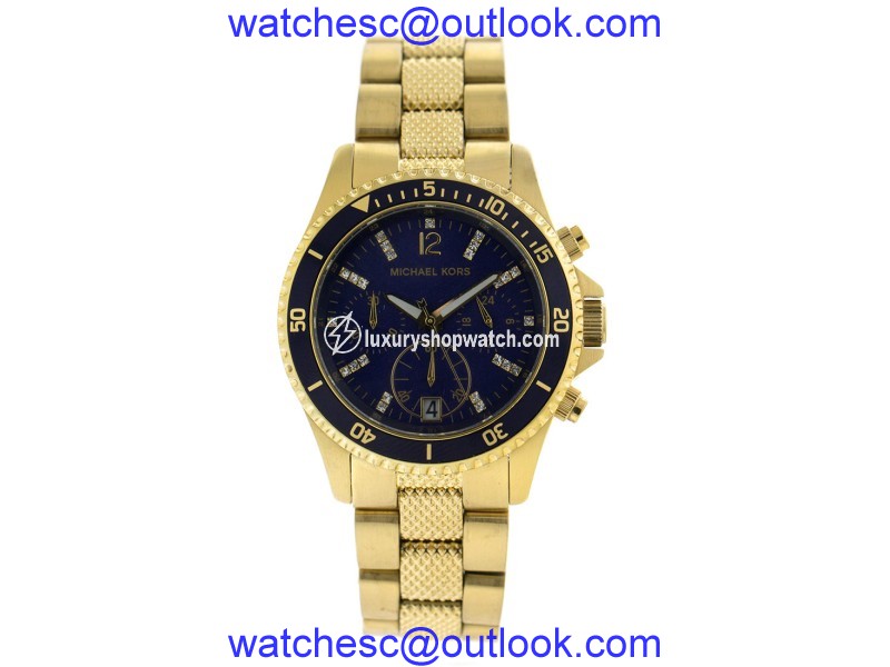 Michael Kors MK-5447 Gold Tone Mens Watch Michael Kors