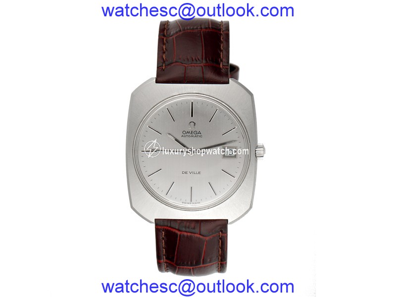 Omega DeVille Automatic Stainless Steel Vintage Watch Omega