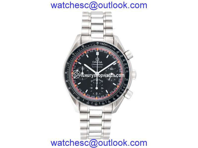Omega Limited Edition Speedmaster Racing Schumacher 3518.50 Stainless Steel Black Dial 39mm Mens Watch Omega