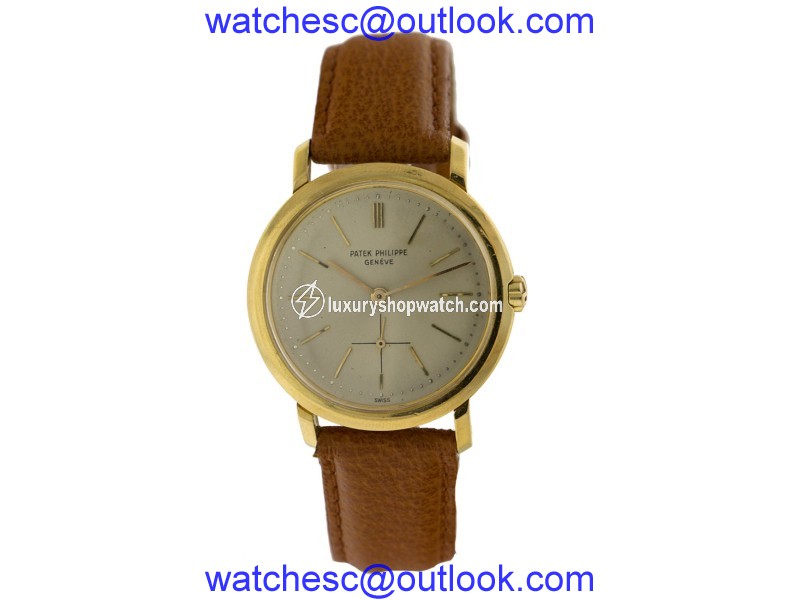 Patek Philippe 18k Yellow Gold Automatic Vintage Watch Patek Philippe