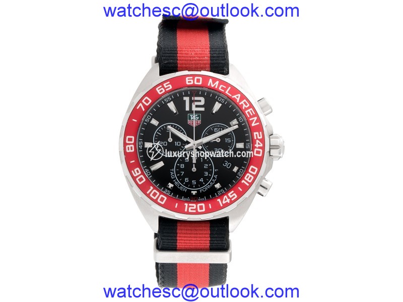 Tag Heuer Formula One McLaren Limited Edition CAZ1112 Black Dial Quartz 42mm Mens Watch Tag Heuer