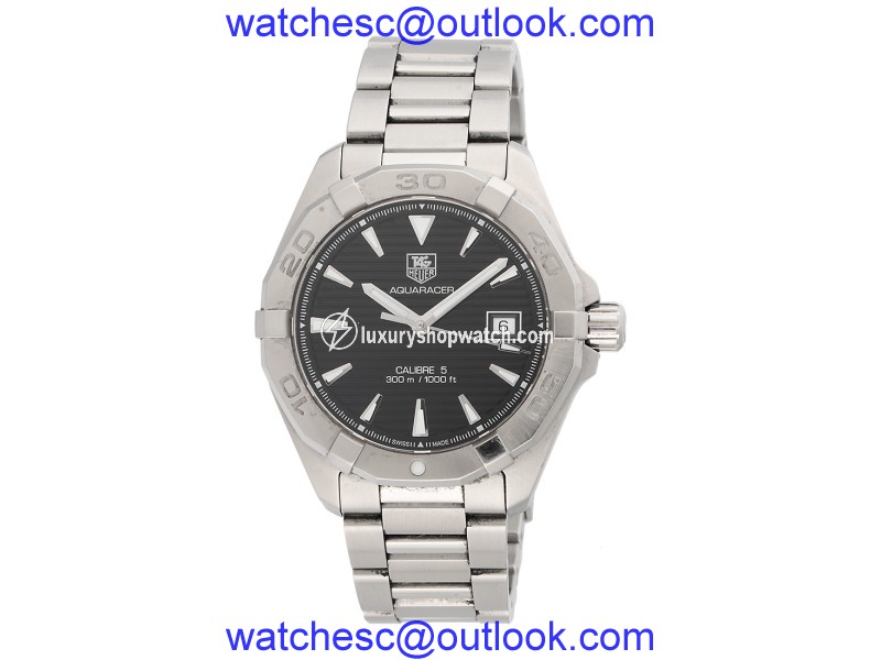 Tag Heuer Aquaracer WAY2110.BA0928 Automatic Black Dial 40.5mm Mens Watch Tag Heuer| Buy at TrueFacet