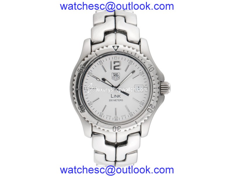 Tag Heuer Link WT1114 Stainless Steel Quartz 42mm Mens Watch Tag Heuer