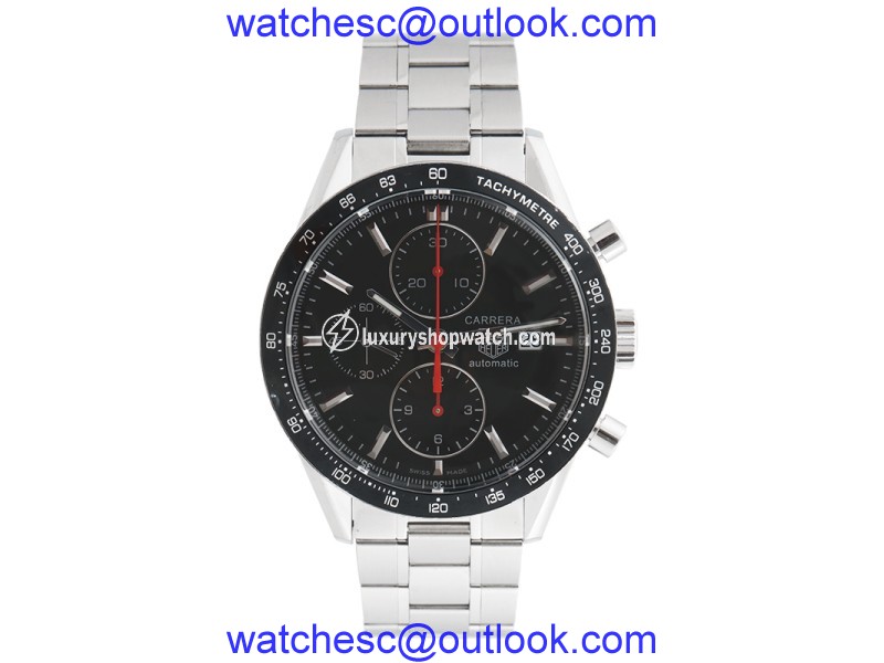 Tag Heuer Carrera CV2014.BA0794 Stainless Steel Chronograph 41mm Mens Watch Tag Heuer