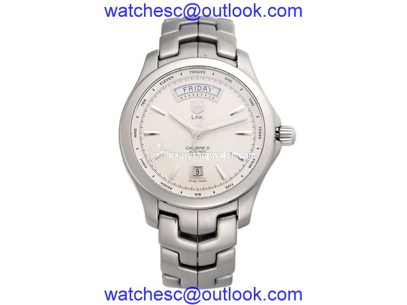 Tag Heuer Link WJF2011 Stainless Steel Automatic 42mm Mens Watch Tag Heuer