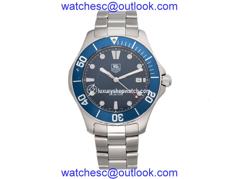 Tag Heuer Aquaracer WAB2011 Stainless Steel with Blue Dial 41mm Mens Watch Tag Heuer