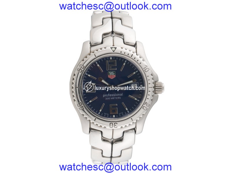Tag Heuer Link WT1113 Stainless Steel & Blue Dial 44mm Mens Watch Tag Heuer