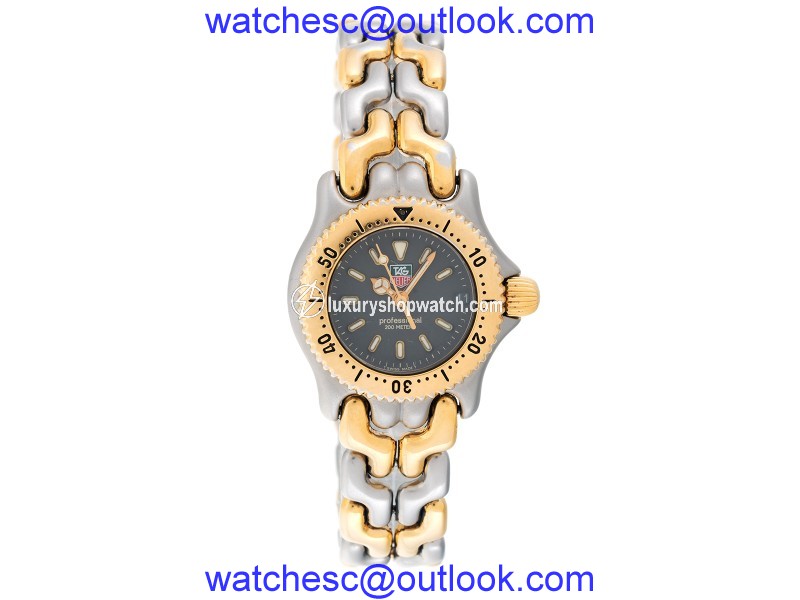 Tag Heuer S/el S95.208 Date Two-Tone Quartz 24mm Women Watch Tag Heuer