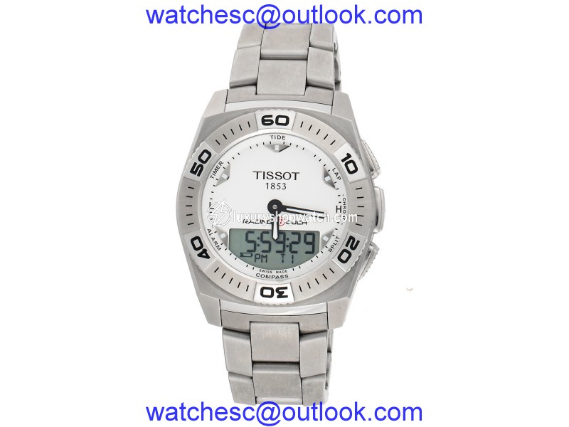 Tissot Racing Touch T0025201103100 Stainless Steel Quartz 43mm Mens Watch Tissot