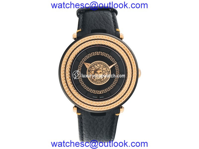 Versace V-Metal Icon VQL03 0015 46mm Mens Watch Versace